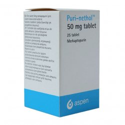 Пури-нетол (Пуринетол, Меркаптопурин) в таблетках 50мг N25 в Липецке и области фото
