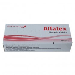 Альфатекс (Эубетал Антибиотико) глазная мазь 3г в Липецке и области фото