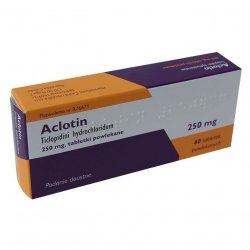 Аклотин (Тиклопидин, Тикло) 250мг 60шт в Липецке и области фото